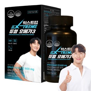 익스트림 듀얼오메가3 3개월분 101.25g, 1개, 90정