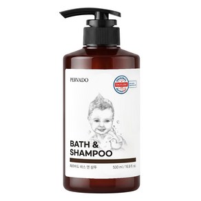 페르바도 바스 앤 샴푸 알러지프리향, 500ml, 1개