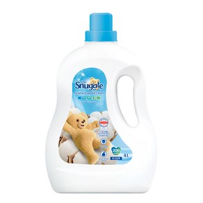 초고농축 섬유유연제 오리지널 허거블 코튼 본품, 4L, 1개