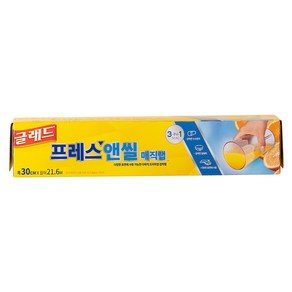 글래드 프레스앤씰 매직랩 일반형, 30 cm, 21.6 m, 21.6m, 1개