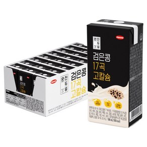 완전두유 검은콩 17곡 고칼슘, 190ml, 24개 - 두유