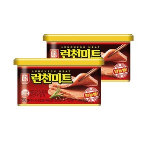 한성기업 런천 미트, 200g, 2개