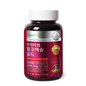 뉴트리디데이 프리미엄 밀크씨슬 골드, 45g, 90정, 1개