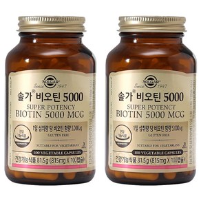 솔가 비오틴 5000, 100정, 3개