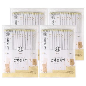 순수한집 곤약쫀드기 현미맛, 375g, 4개