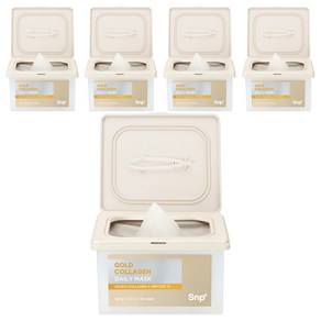 에스엔피 골드 콜라겐 데일리 뽑아쓰는 마스크팩 350g, 30개입