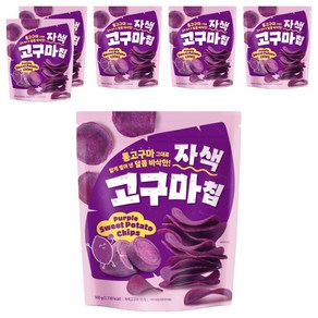 자색고구마칩, 6개, 500g