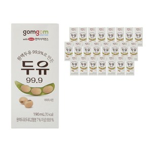 곰곰 두유원액 99.9%로 만든 두유 99.9