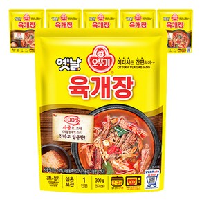오뚜기옛날 육개장, 300g, 6개