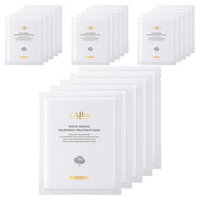[비건뷰티] 달바 화이트 트러플 너리싱 트리트먼트 마스크, 25ml, 5개입, 4개