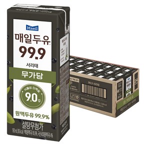 매일두유 99.9 서리태, 24개, 190ml