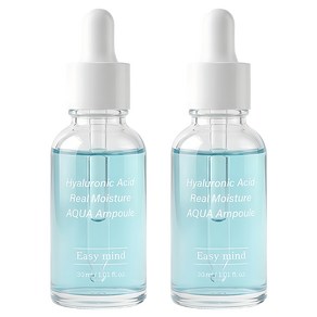 이지마인드 히알루론산 리얼보습 수분앰플, 30ml, 2개