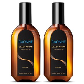 [비건뷰티] 라온느 블랙 아르간 헤어오일, 100ml, 2개 - 헤어오일