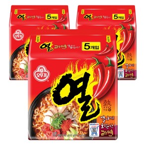 열라면 120g, 15개