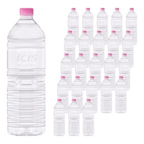 아이시스 생수 8.0 ECO 무라벨, 1.5L, 24개