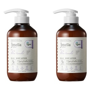 제이멜라 인 프랑스 퓨어 네롤리 비건 바디 로션 오렌지 네롤리향, 500ml, 2개