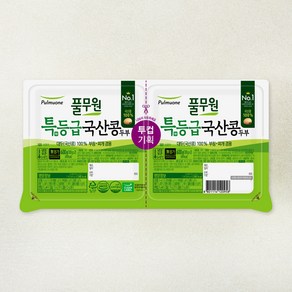 특등급 국산콩 두부 부침찌개 겸용, 300g, 2개입