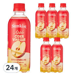 썬키스트 애사비 제로 스파클링, 350ml, 24개