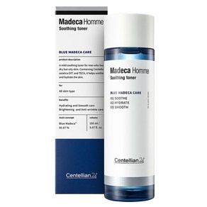센텔리안24 마데카 옴므 수딩 토너, 150ml, 1개