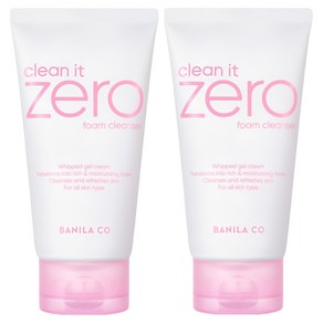 바닐라코 클린 잇 제로 폼 클렌저, 150ml, 2개 - 클렌징 폼