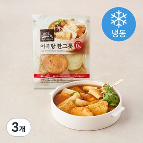 고래사어묵 어묵탕 한그릇 (냉동), 200g, 3개