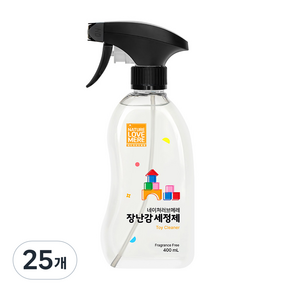 네이쳐러브메레 유아 장난감 세정제, 400ml, 25개