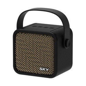 SKY 스카이 붐 A1 5W 5.4 AUX USB TF TWS모드 배터리 내장 휴대용 블루투스 스피커, BLACK, IM-A1, 블랙