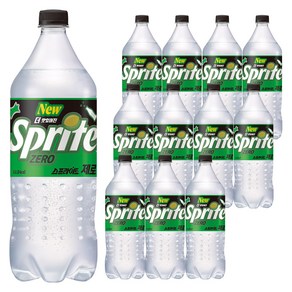 스프라이트 제로 사이다, 1.5L, 12개
