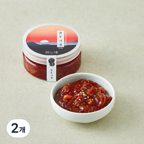 명심정 꼴뚜기젓, 200g, 2개