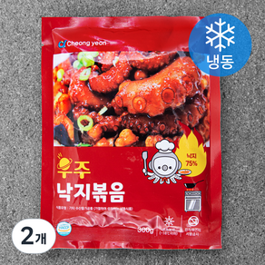 [로켓프레시] 우주낙지볶음 (냉동), 300g, 2개