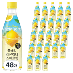 홀베리 레몬하나 스파클링, 500ml, 48개