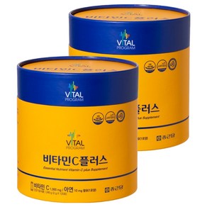 바이탈프로그램 종근당 비타민C 플러스, 1000mg, 2개