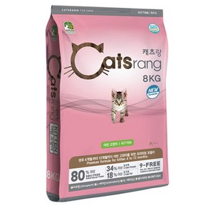 캐츠랑 고양이 기능성 사료, 닭, 8kg, 1개