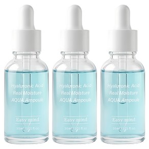 이지마인드 히알루론산 리얼보습 수분앰플, 30ml, 3개