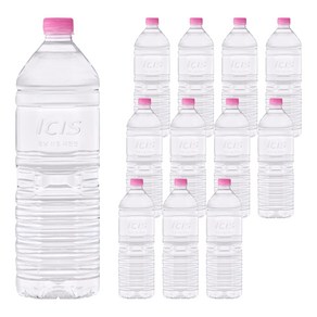 아이시스 8.0 ECO 생수 무라벨, 1.5L, 12개