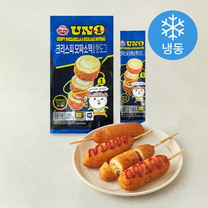 오뚜기 UNO 크리스피 모짜소떡 핫도그 (냉동), 100g, 4개입, 1개