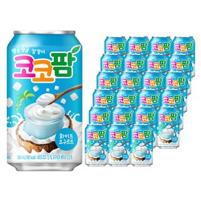 코코팜 화이트 요구르트, 340ml, 24개 - 코코넛주스