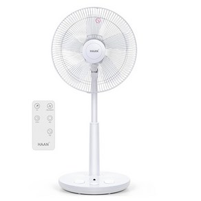 한경희생활과학 초미세풍 발터치 리모컨 선풍기, HAAN-HDC230(화이트), 1개