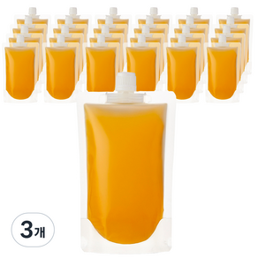 코멧 투명 스파우트 음료 파우치, 300 mL