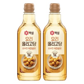 백설 요리올리고당, 1.2kg, 2개