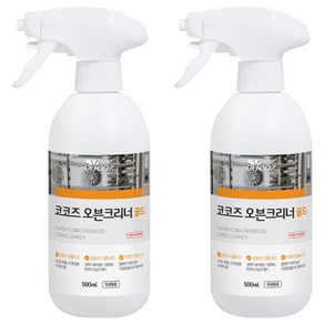 코코즈 오븐크리너 골드, 500ml, 2개
