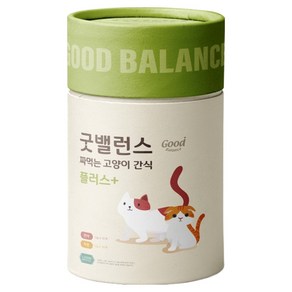 굿밸런스 고양이 짜먹는 간식 플러스