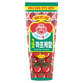오뚜기 라이트 앤 조이 1/2 하프케찹, 475g, 1개