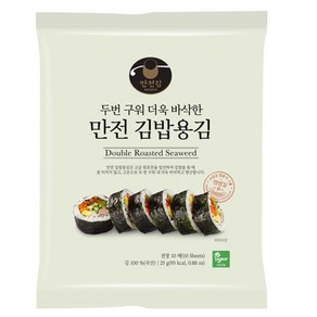 만전김 두번구운 김밥용김 10p