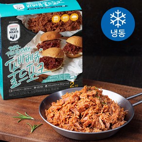 [로켓프레시] 존쿡델리미트 바베큐 풀드포크 2개입 (냉동), 300g, 1개