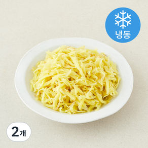 나물투데이 국내산 생강채 (냉동), 1kg, 2개