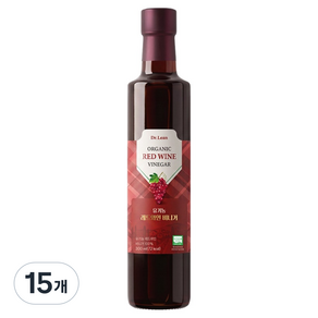 닥터린 유기농 레드와인 비니거, 300ml, 15개
