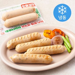 한끼통살 닭가슴살 더블 소시지 청양고추맛 (냉동), 100g, 1개입, 10개