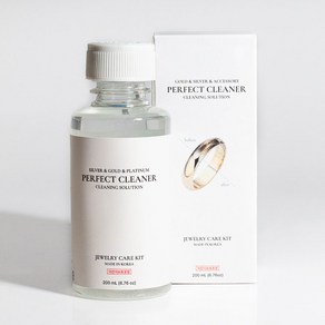 솔앤솔 올인원 금 은 퍼펙트 클리너 200ml + 핀셋 + 폴리싱천 세트