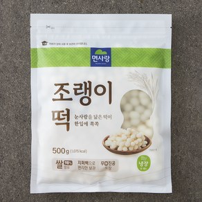 [로켓프레시] 면사랑 조랭이떡, 500g, 1개, 1개입